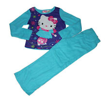 SUPERBE PYJAMA POLAIRE HELLO KITTY 7-8 ans NEUF BIEN CHAUD POUR L'HIVER