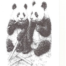 Stylo souvenir du zoo Panda