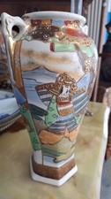 vase japonais ancien hexagonal