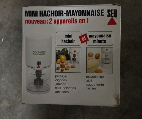 Duo mini hachoir - mini, mayonnaise