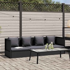 Lit de Jardin Résine Tressée