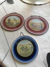 Lot de 3 cadres angélus