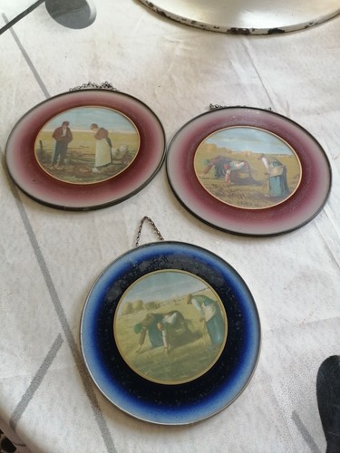 Lot cadres angélus - de, 3
