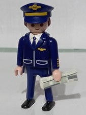 Playmobil figurine capitaine - figurine,