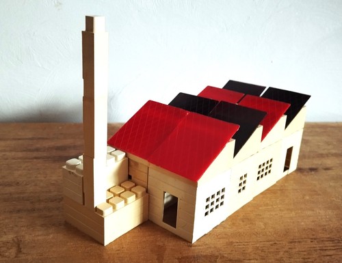Jeu construction plastique - construction,