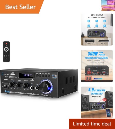 Stereo audio amplifier 300w - stereo,