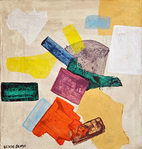 Peinture huile abstraite - peinture,