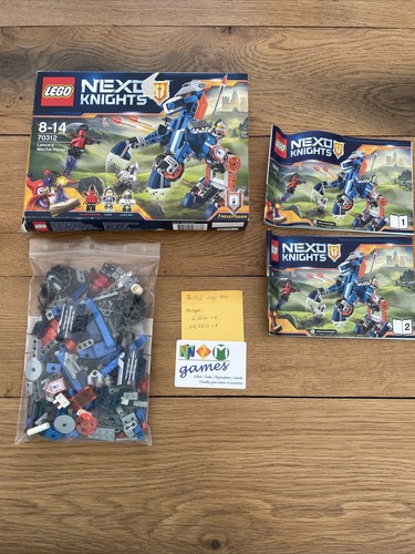 Incomplet lego 70312 nexo - incomplet,