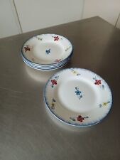 Service 5 assiettes à dessert digoin sarreguemines mary lou