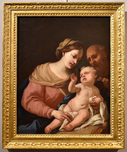 Tableau ancien madonna sacra - ancien,