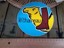 Ancien grand autocollant