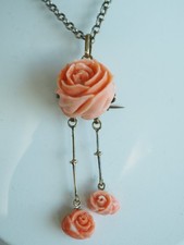 COLLIER NEGLIGE ANCIEN ARGENT