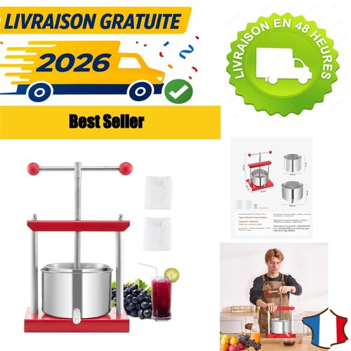 Vevor pressoir fruits - vevor, à