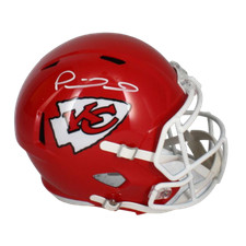 Casque NFL Réplique Kansas City Chiefs signé par Patrick Mahomes (Beckett)