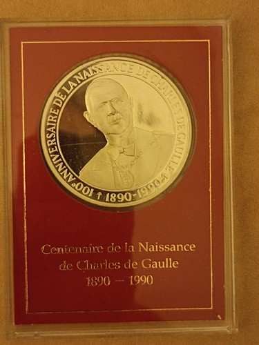 Médaille argent massif - médaille,