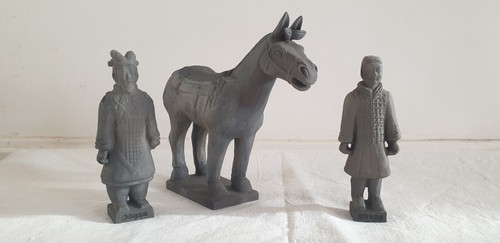 Statuettes chinoise guerrier - chinoise,