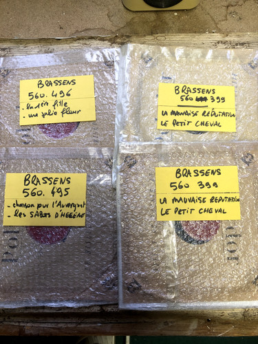 Tout brassens 13x78t albums - brassens, 13x78t,