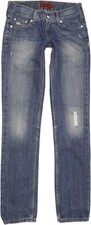 Levi's Patty Anne  Femme Bleu Straight Slim  Jeans W26 L33 (85527)