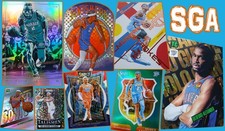 Shai GILGEOUS-ALEXANDER collection (NBA Basketball Panini Parallel Numbered...