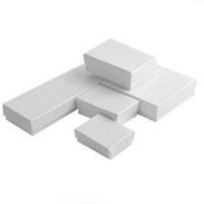 White Swirl Cotton Filled