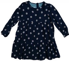 Marguerite Fille Manches Longues Imprimé Différencié Robe Tunique Pull 12 À 7 An