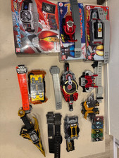 Lot de courroies Kamen Rider testées Geats DX Desire Driver, Hiden Zero One...