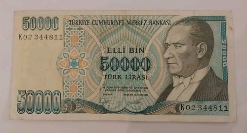 Billet turquie 000 - billet,