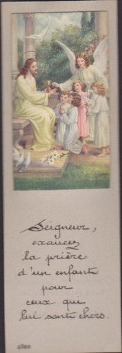 Image pieuse holy - holy, card