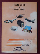 DEPLIANT SNECMA ELECMA ELECTRONIQUE FADEC AIRCRAFT ENGINE RAFALE AIRBUS TIGRE