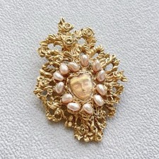 VINTAGE RARE BROCHE CHRISTIAN