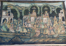 Ancienne grande tenture murale