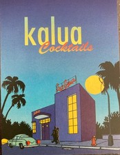 Etiquette de boisson Cocktails alcool style BD