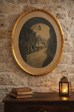 tableau Dinan Bretagne Rue du