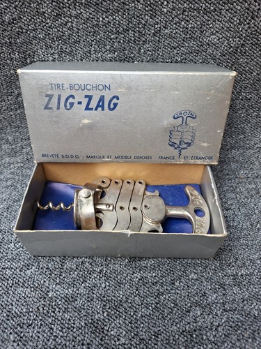 Ancien tire bouchon zig - bouchon,