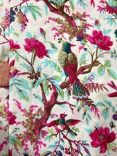 Tissu de 10 yards bleu indien