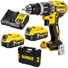 Perceuse à percussion 18V XR (2x5,0 Ah) en TSTAK - DEWALT DCD796P2-QW