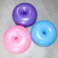  Ballon auxiliaire de yoga Donuts en forme de balle de fitness Ballon d'exercice