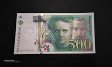 Billet De Banque  500fr P&M Curie NEUF Jamais Circulé Très Craquant 0 Epinglage 