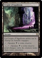 Magic MTG - Crypt of Agadeem - Zendikar - EXC - EN - FOIL