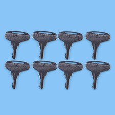8Pcs Ignition Key Fit For Kubota B Series B6100 B6200 B7100 B7200 B8200 B9200