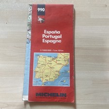 MICHELIN Carte Routière et Touristique N°990 - Espagne - Portugal