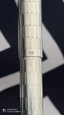 Rare Stylo Bille Aurora 98 en Argent 925/1000 Solid Silver Ballpoint Pen
