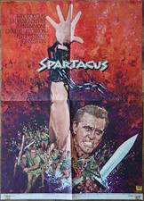 SPARTACUS  affiche originale  Kirk Douglas  60x80 Stanley Kubrick 1960 + DP