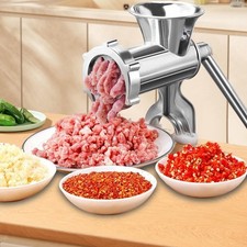 Hachoir à viande manuel, poussoir à saucisses portatif pour salle manger