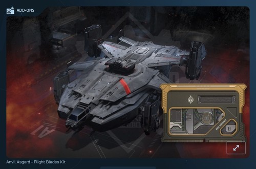 Star citizen anvil asgard - star,