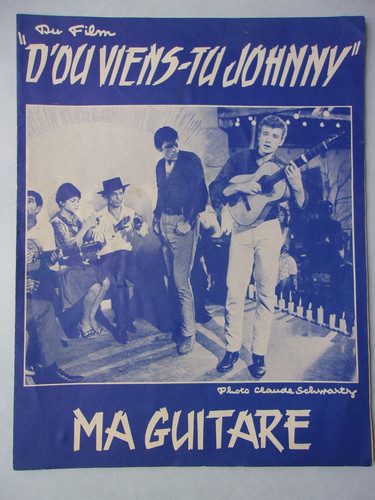 Johnny hallyday partition - johnny, hallyday...partition