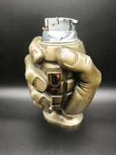 Briquet vintage main & grenade