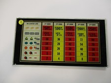 Slot Machine Award Glass