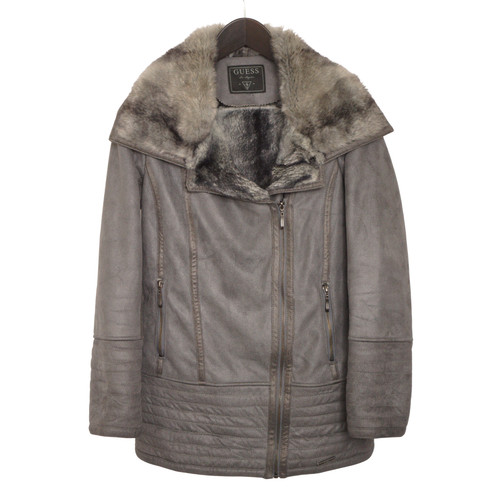 Femme guess veste gris fausse - guess,