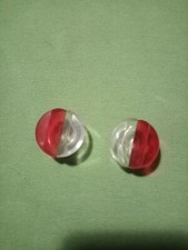 PEUGEOT 403 / 404 etc... Paire de cabochons feux de positions